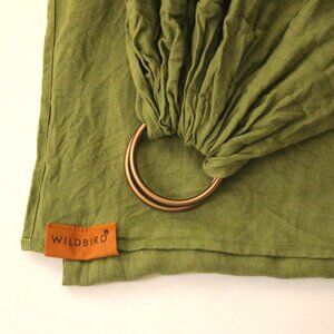 Wildbird Linen Ring Sling | Green